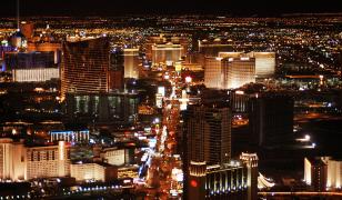 Las Vegas Strip Mural