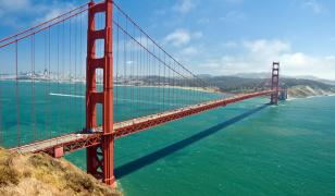 Golden Gate Bridge Mural