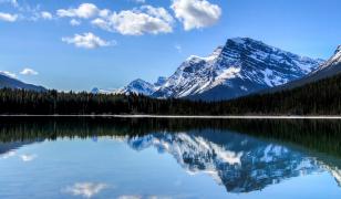 Banff Mountains Mural