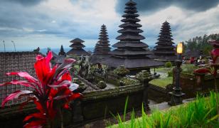 Balinese Temple Mural