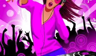 Music Chick Mural