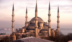 The Blue Mosque Mural